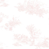 Papel Toile De Urso Rosa